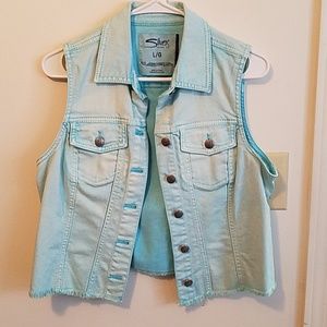 Denim vest